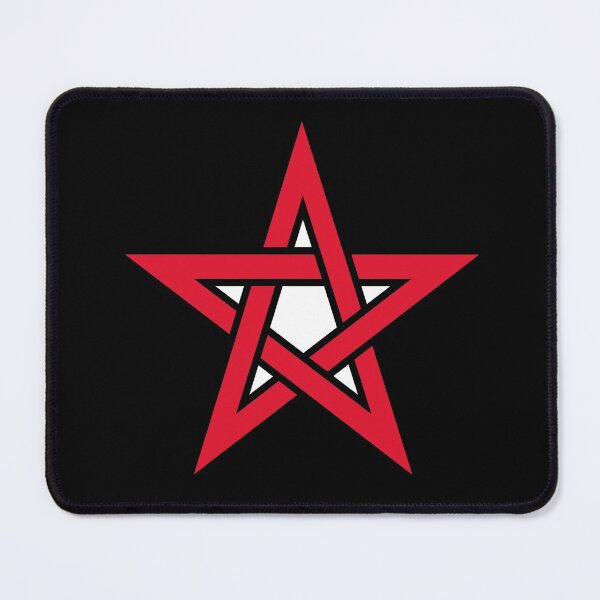 Item preview, Red Upright Pentacle Pentagram Witchcraft And Wicca designed and sold by darknessjeff86.