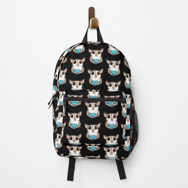 Item preview, Adorable Sugar Glider Holding a Heart for Sugar Glider Lovers, Blue designed and sold by Mochi-Merch.