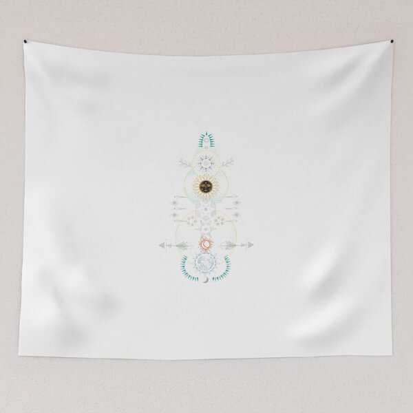Item preview, Sacred Geometry Earth Sun and Moon designed and sold by GundulaKopp.