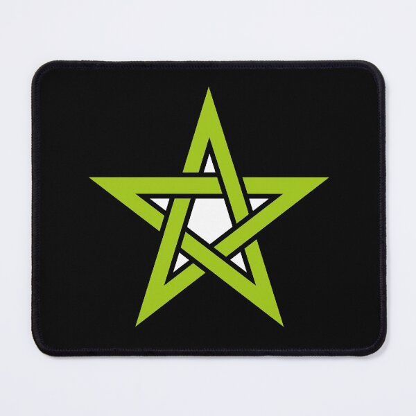 Item preview, Green Upright Pentacle Pentagram Witchcraft And Wicca designed and sold by darknessjeff86.