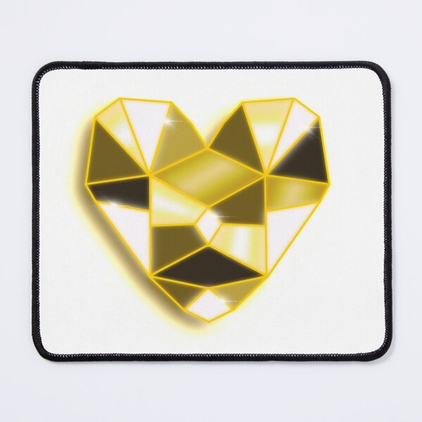 Item preview, Geometric Golden Hart designed and sold by Impossiblygood.