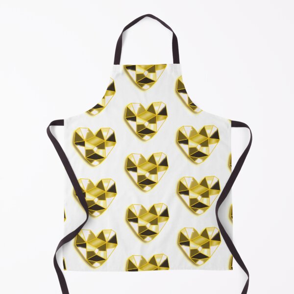 Item preview, Geometric Golden Hart designed and sold by Impossiblygood.