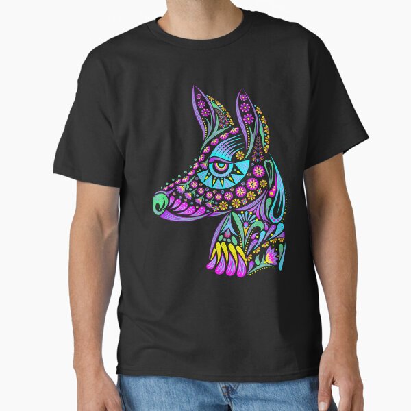 Vista previa del artículo con la obra «Xoloitzcuintli», diseñado y vendido por Pasion.
