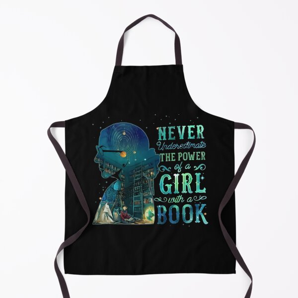 Item preview, Never Underestimate The Power Of A Girl With A Book designed and sold by KunNero.