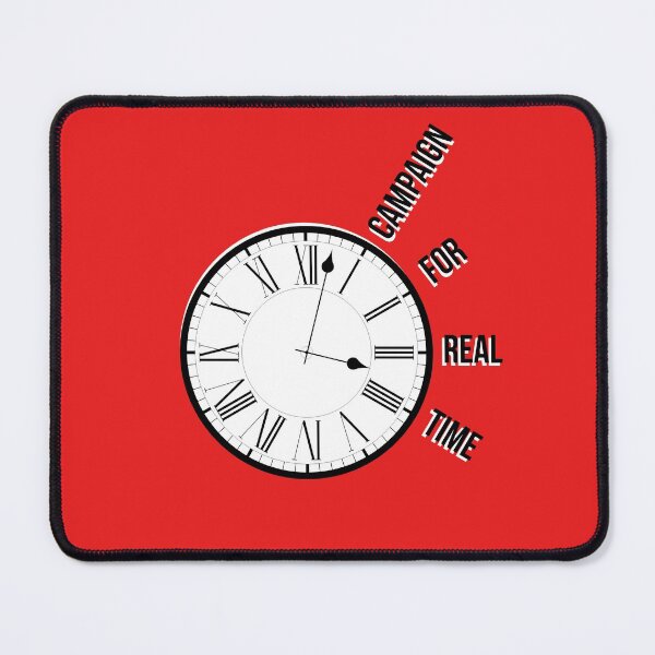 Item preview, Campaign for Real Time (logo style) designed and sold by InkThinkArt.