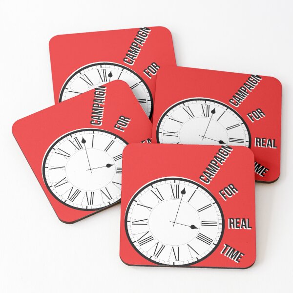 Item preview, Campaign for Real Time (logo style) designed and sold by InkThinkArt.