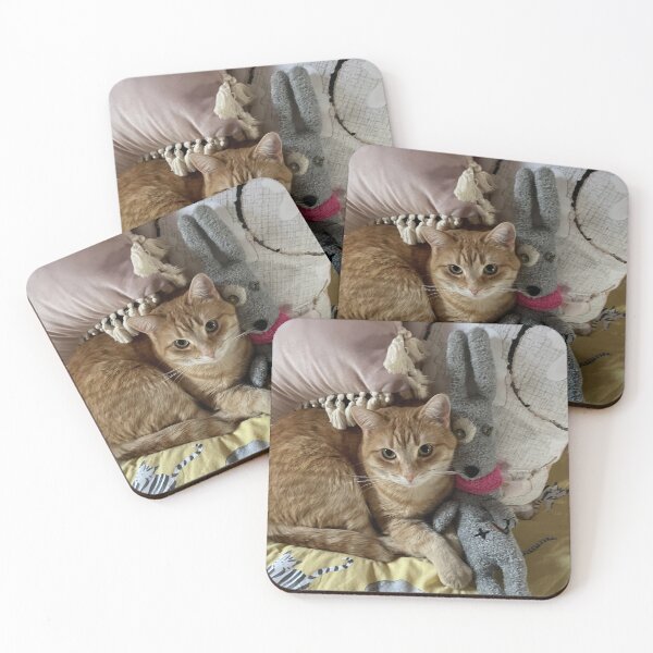 Item preview, Ginger Kitty and friend designed and sold by Redmist65.