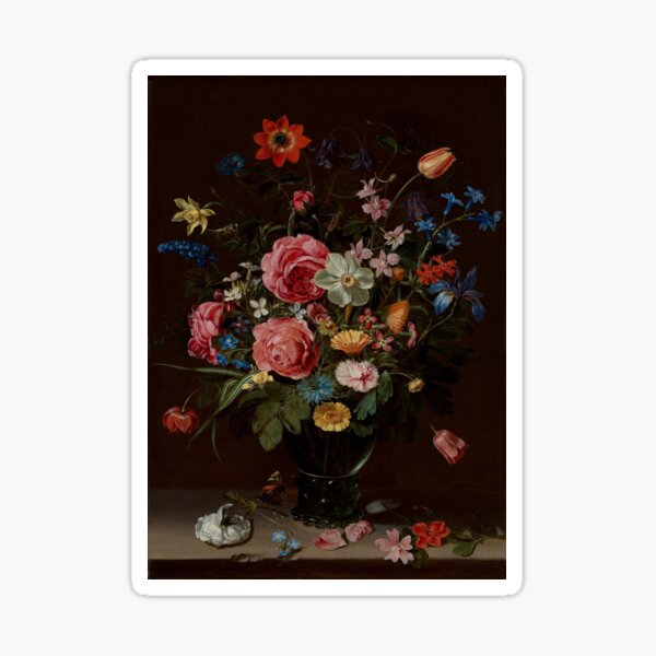 Item preview, A Bouquet of Flowers - Clara Peeters designed and sold by BreadArt.