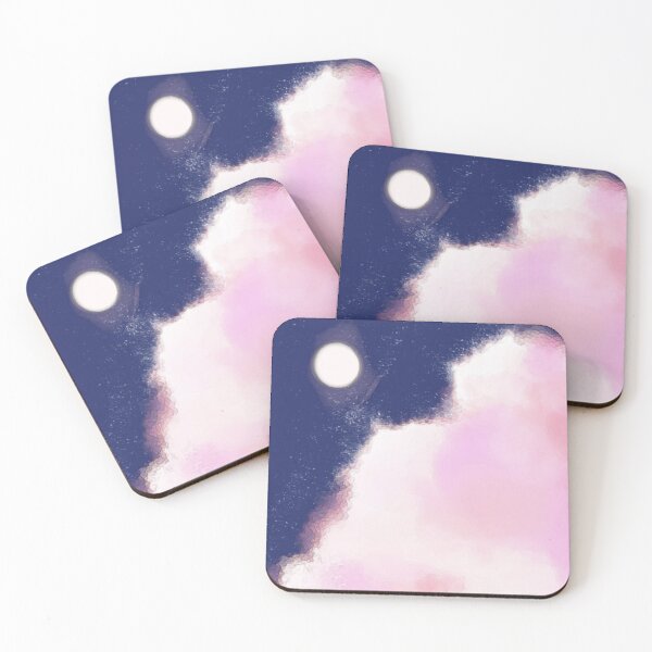 Item preview, Aesthetic Moon and Pink Cloud   designed and sold by Cloudlilies.