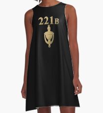 221B Baker Street A-Line Dress