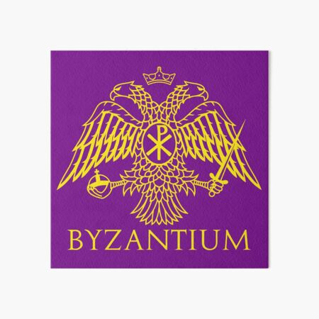 Artikel-Vorschau von BYZANTIUM LOGO - Doppelköpfiger Adler des Byzantinischen Reiches, designt und verkauft von ThePropagandist.