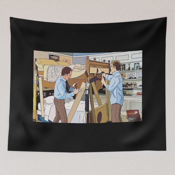 Item preview, Step Brothers Bunk Bed Scene Painting Poster Gift designed and sold by SockaArt1.