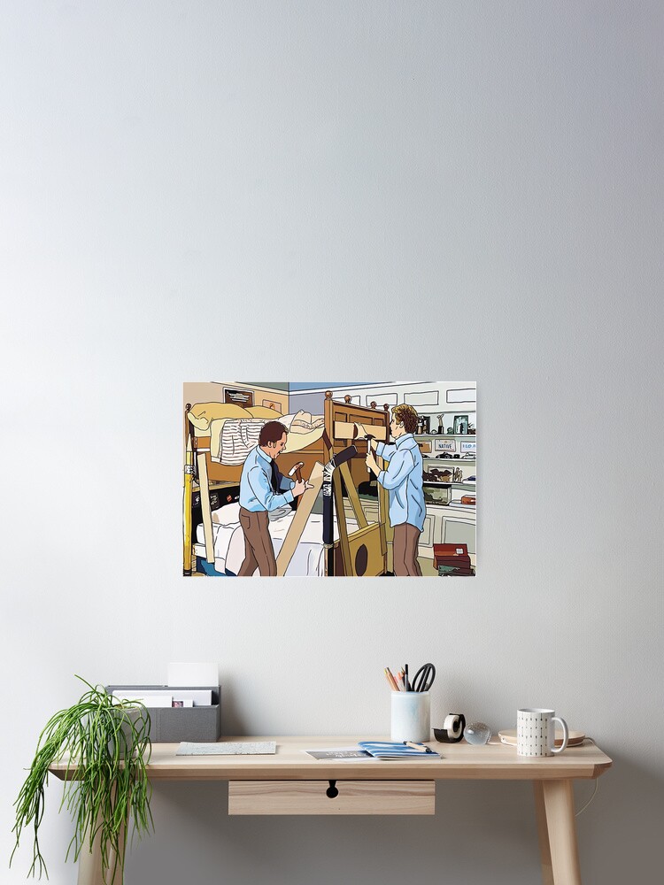 Step Brothers Bunk Bed Scene Painting Poster Gift