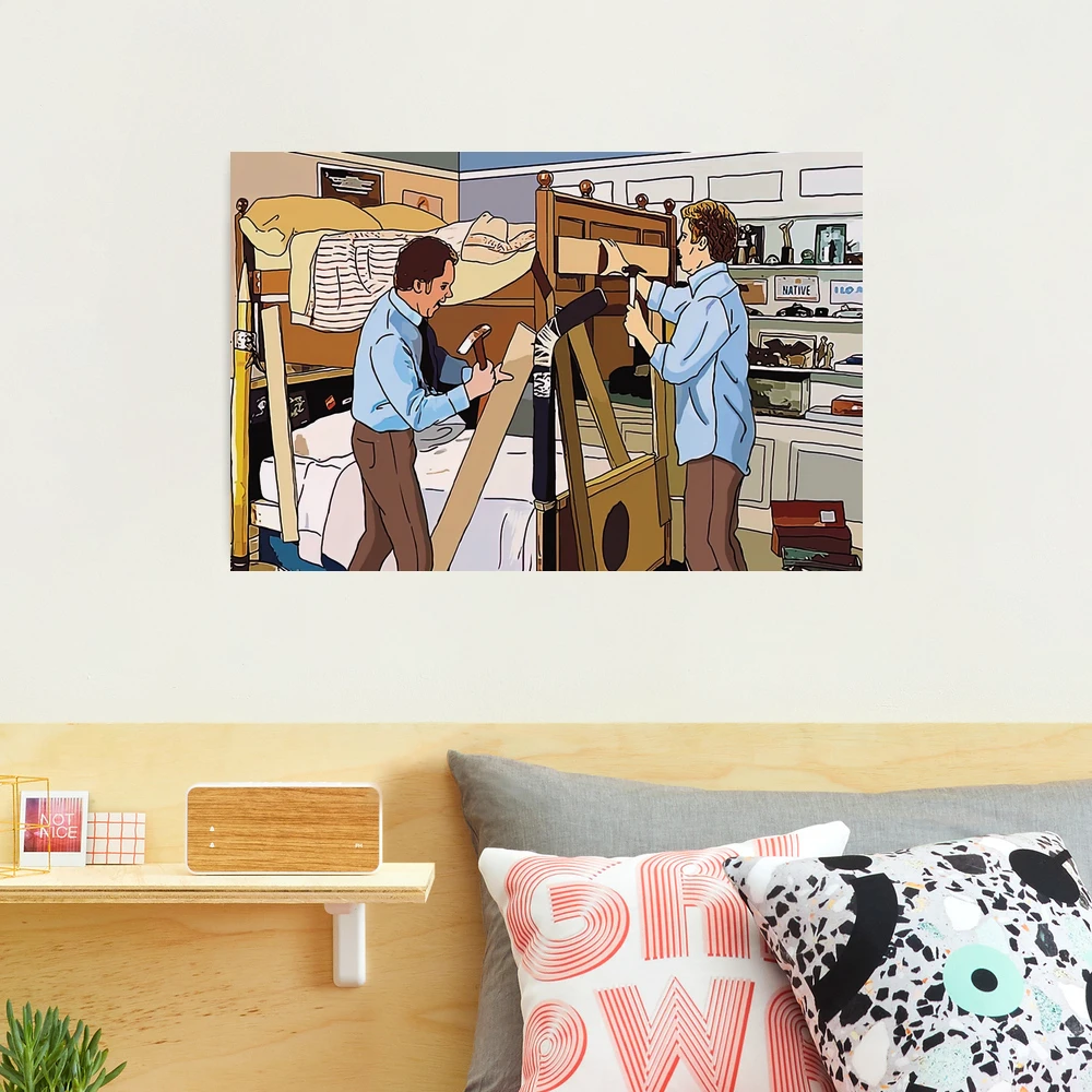 Step Brothers Bunk Bed Scene Painting Poster Gift