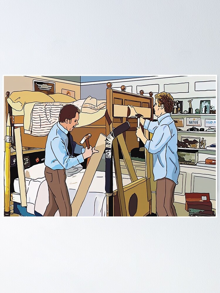 "Step Brothers Bunk Bed Scene Painting Poster Gift" Poster for Sale by