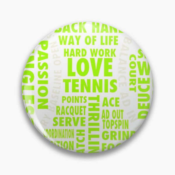 Item preview, Tennis Ball Word Cloud Cool Tennis Players designed and sold by GundulaKopp.