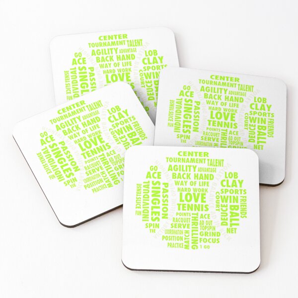 Item preview, Tennis Ball Word Cloud Cool Tennis Players designed and sold by GundulaKopp.