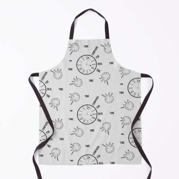 Item preview, Campaign for Real Time (pattern) designed and sold by InkThinkArt.