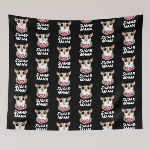 Item preview, Sugar Glider Mom Mama for Sugar Glider Lovers, White designed and sold by Mochi-Merch.
