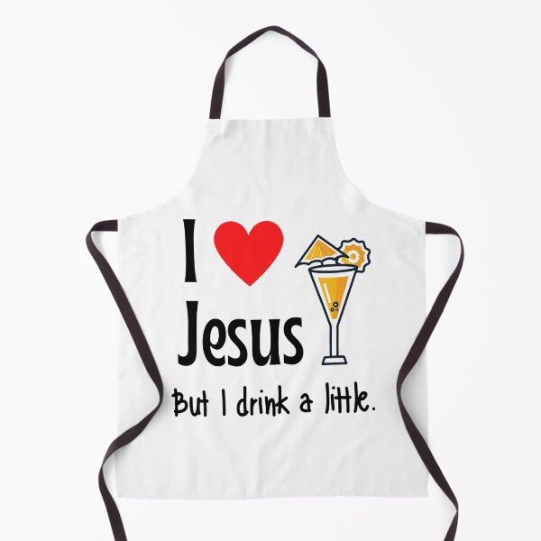 Item preview, I Love Jesus But I drink A Little Meme Even Jesus Drink Sometimes - Jesus Lovers designed and sold by chetan786.