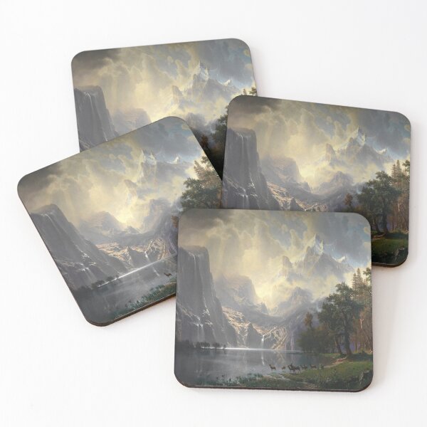 Item preview, Albert Bierstadt's Amond the Sierra Nevada Mountains California designed and sold by mosfunky.