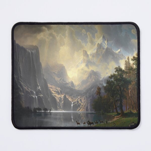 Item preview, Albert Bierstadt's Amond the Sierra Nevada Mountains California designed and sold by mosfunky.