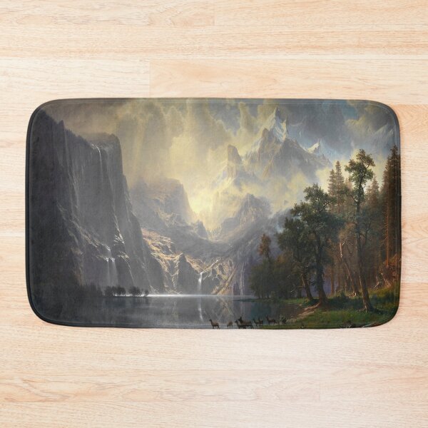 Item preview, Albert Bierstadt's Amond the Sierra Nevada Mountains California designed and sold by mosfunky.