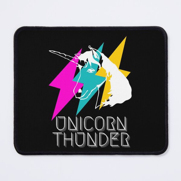 Item preview, Unicorn Thunder - Cute colorful unicorn design designed and sold by Vibing-Right.
