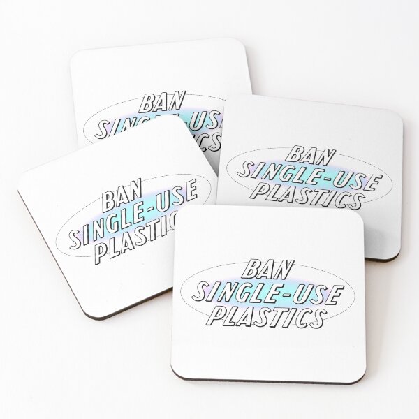 Item preview, Ban Single Use Plastics - Environment designed and sold by Picket Club.