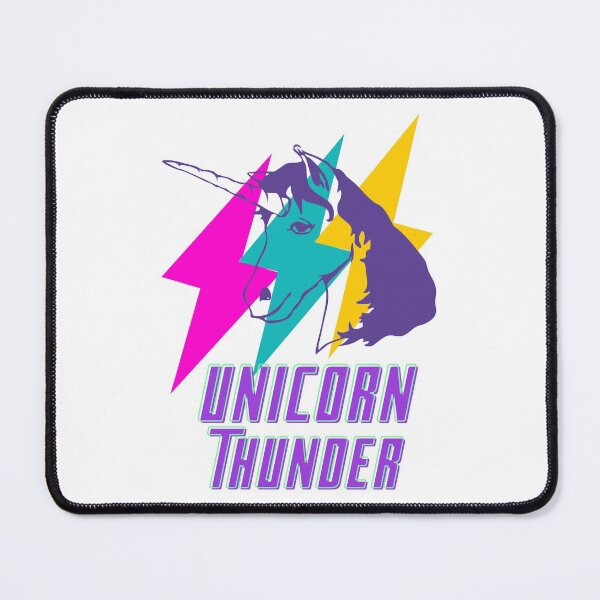 Item preview, Unicorn Thunder - Cute colorful unicorn design designed and sold by Vibing-Right.