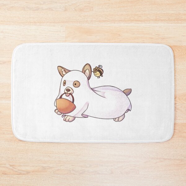 Item preview, Spooky Ghost Corgi with Bee designed and sold by Ayermite.