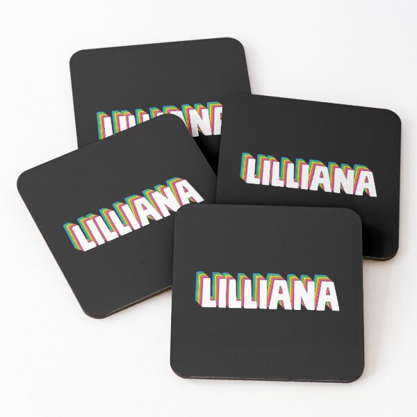 Item preview, Hello My Name Is Lilliana Rainbow Name Tag  designed and sold by Vettulanh21.