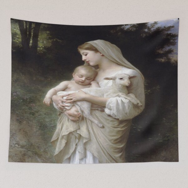 Item preview, William-Adolphe Bouguereau's Innocence designed and sold by mosfunky.
