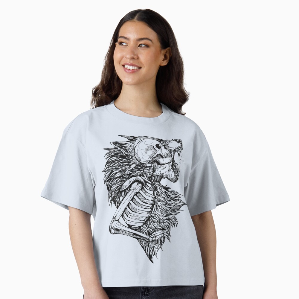 Item preview, Boxy T-Shirt designed and sold by WOLFSKULLJACK.
