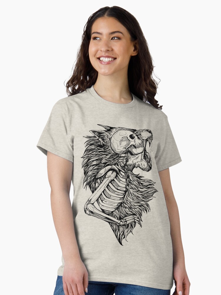 Thumbnail 2 of 7, Classic T-Shirt, Lilith's Brethren Inks designed and sold by WOLFSKULLJACK.