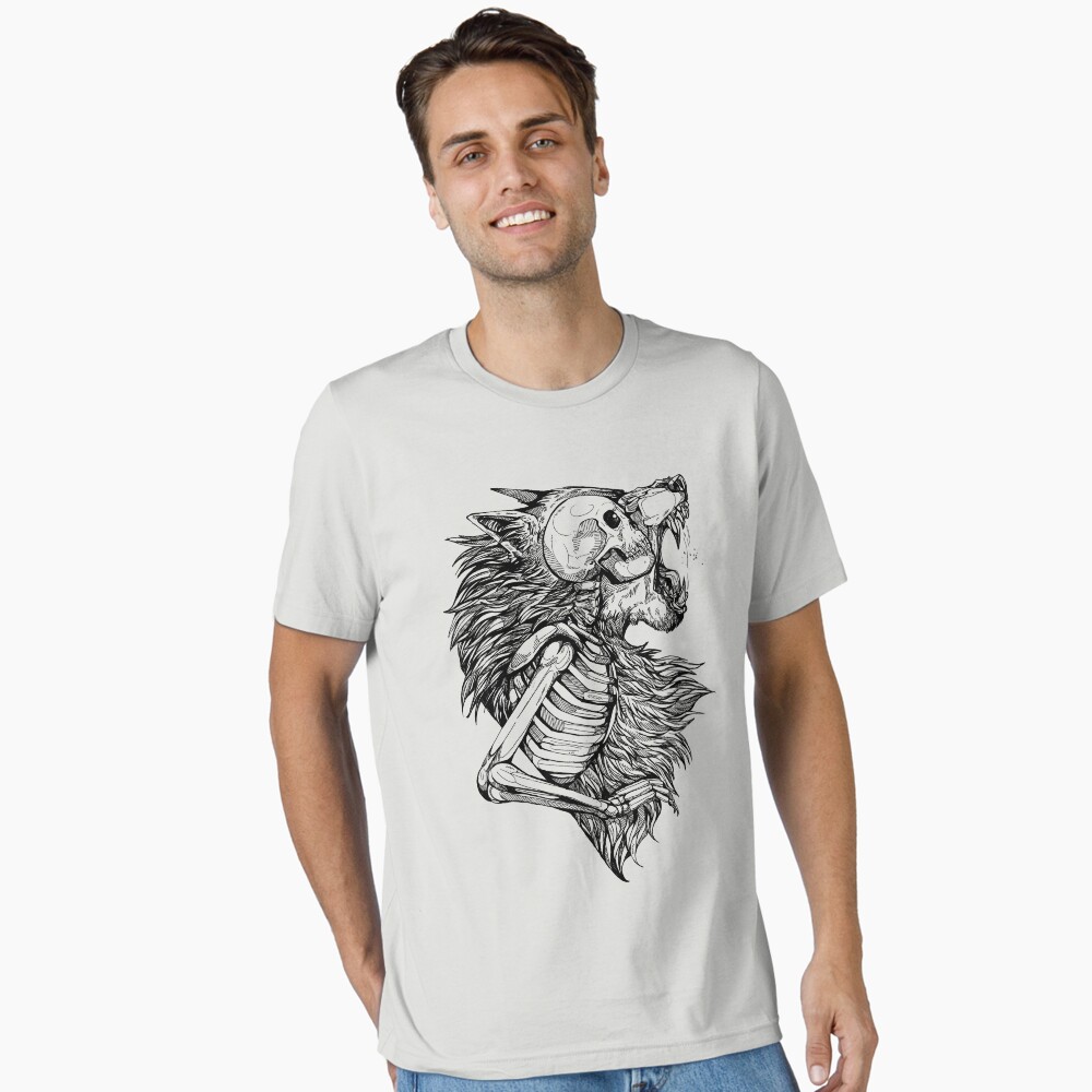 Item preview, Essential T-Shirt designed and sold by WOLFSKULLJACK.