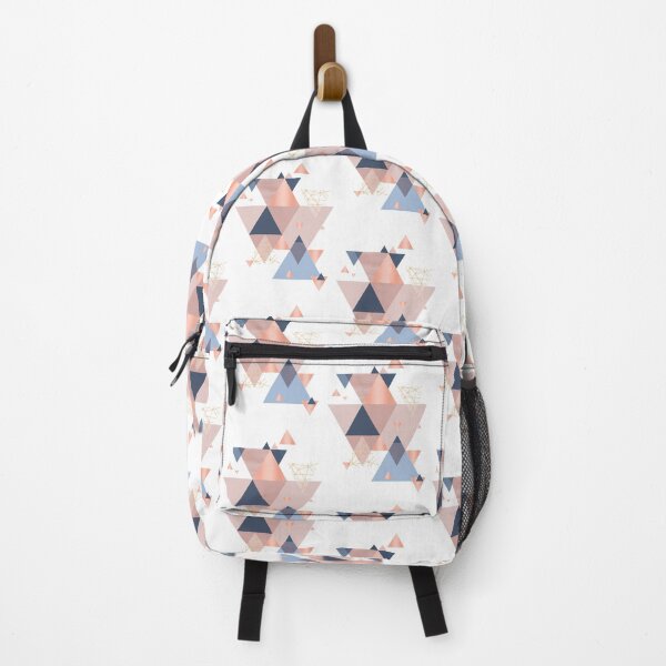 Item preview, Pink Blue Copper Geometric designed and sold by UrbanEpiphany.