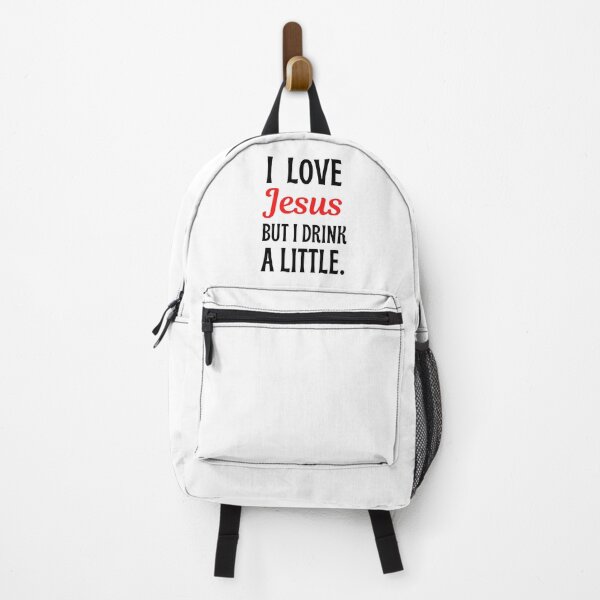Item preview, I Love Jesus But I drink A Little Meme Even Jesus Drink Sometimes - Jesus Lovers designed and sold by chetan786.