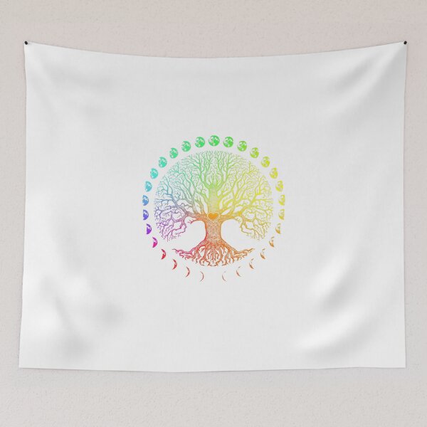 Item preview, Tree of Life Phases of the Moon designed and sold by GundulaKopp.