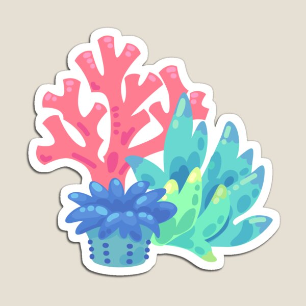 Item preview, Coral & Sea anemone designed and sold by soratoki.