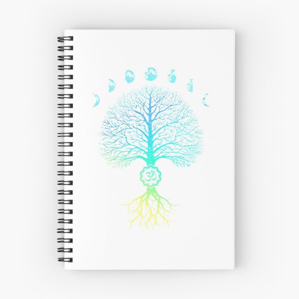 Item preview, Tree of Life Phases of the Moon Om Chakra Yoga designed and sold by GundulaKopp.