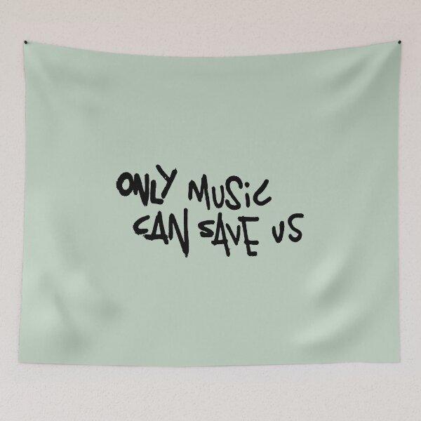 Item preview, only music can save us designed and sold by TheBandwagen.
