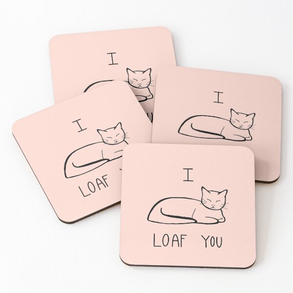 Item preview, I Loaf You, pink designed and sold by Amandacrystal.