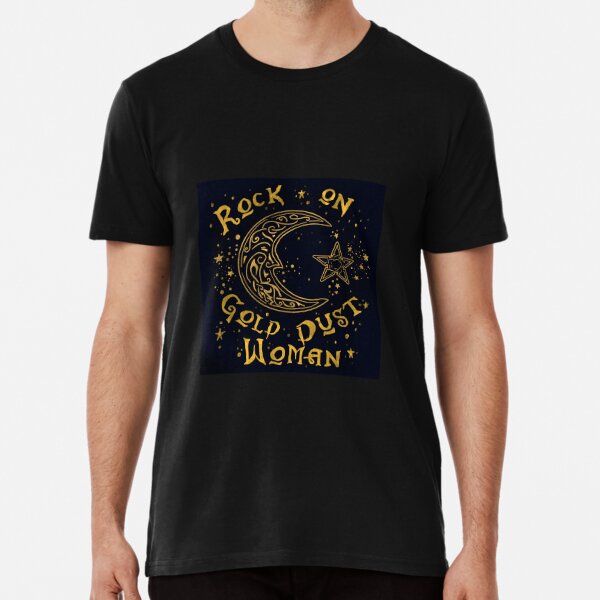 Stevie Nicks - GOLD DUST WOMAN - Lyrics Men's T-Shirt