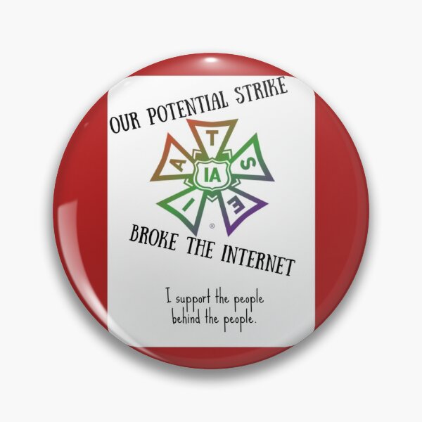 Item preview, I support a strike   designed and sold by MilaRoseCompany.