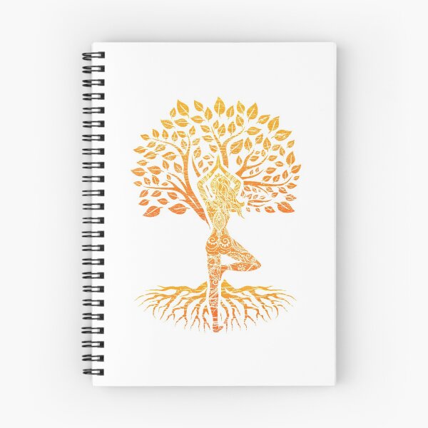 Item preview, Tree of Life with Woman Yoga Chakra Haka Yoga designed and sold by GundulaKopp.