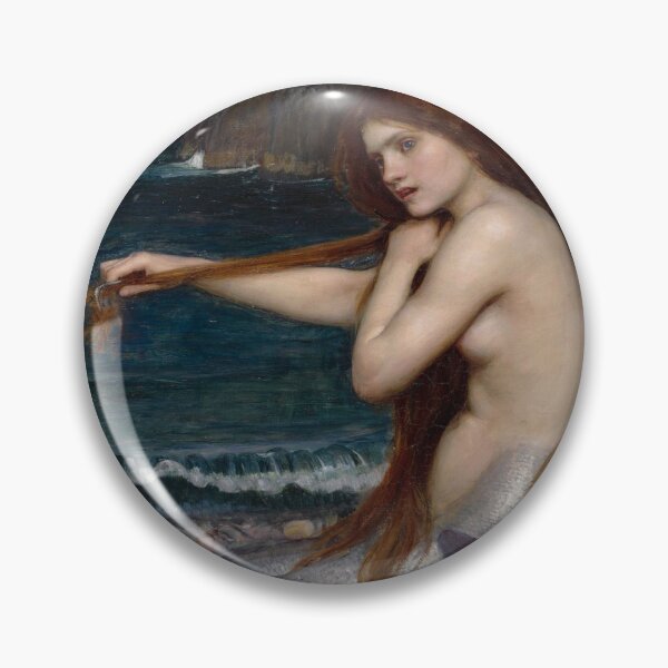 Item preview, John William Waterhouse's A Mermaid designed and sold by mosfunky.