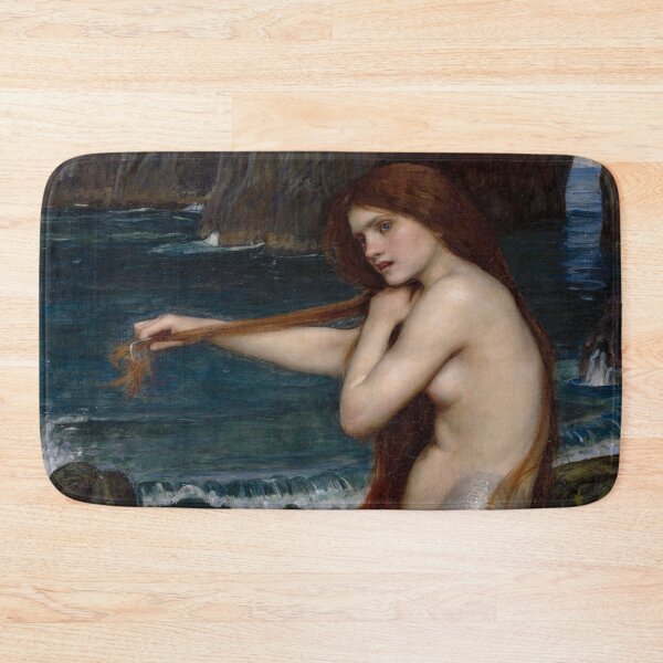 Item preview, John William Waterhouse's A Mermaid designed and sold by mosfunky.