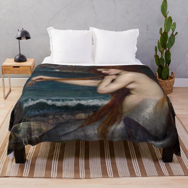 Item preview, John William Waterhouse's A Mermaid designed and sold by mosfunky.