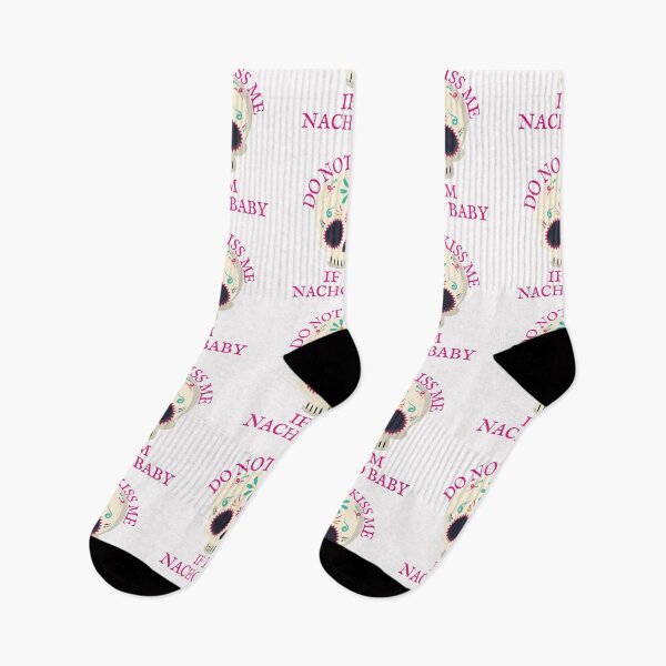 Item preview, Do not kiss me if I'm nacho baby, funny sugar skull design designed and sold by Auntieck.